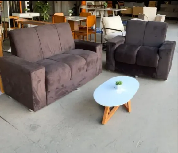 SOFÁ 3 x 2 LUGARES DIVIDIMOS EM ATE 10 X SEM JUROS