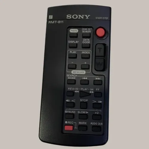Controle Remoto Sony Rmt-811 Original PARA CÂMERA DE VÍDEO
