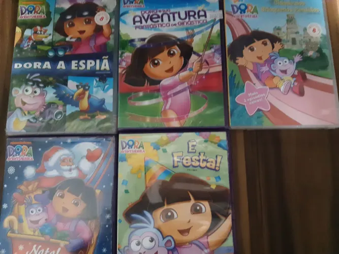 Kit dvd dora a aventureira 