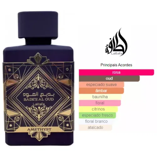 *Perfume Lattafa Bade'e Al Oud Amethyst EDP 100ml*