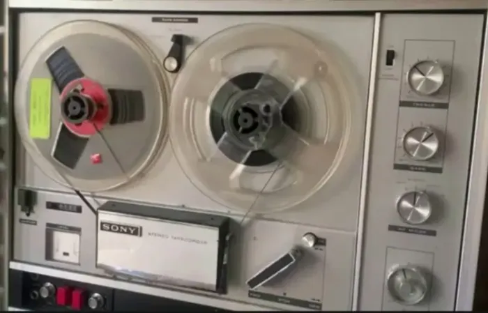 Gravador de Rolo Reel to Reel Sony TC540 