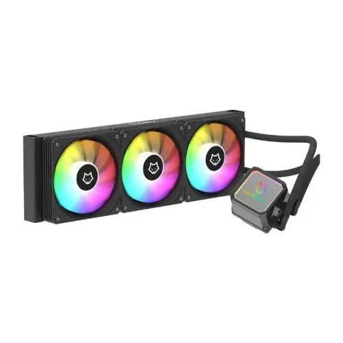 Water Cooler Husky Freezy 360mm ARGB Preto - Compatível com AMD e Intel | Novo
