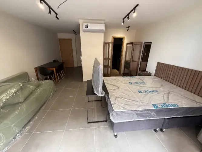 Loft Mobiliado 40m², Varanda, mobiliado, Pronto para Airbnb, Loft Residence Cruz das Almas