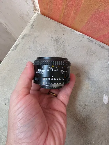 Lente 50mm Nikon
