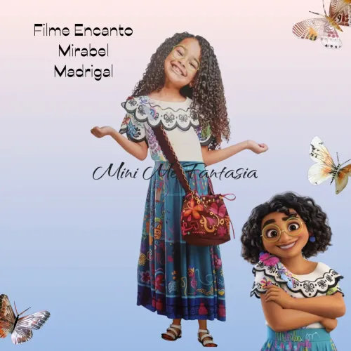 Fantasia Mirabel Madrigal Encanto Infantil