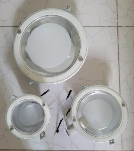 Baixei!!! 11 Luminárias em 3 tamanhos diferentes para embutir no teto de gesso