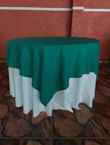 Kit 6 Toalha cobre manchas quadrada VERDE - festa, buffet