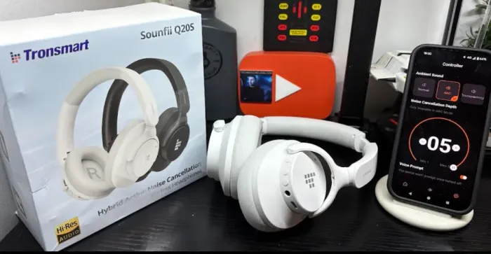 Headphone Bluetooth Tronsmart Q20S ANC - Entrega Imediata
