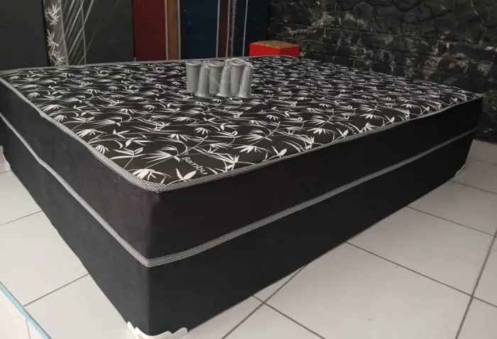 Cama Box Bambu CASAL ESPUMAS
