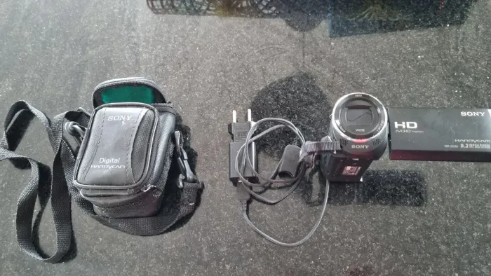 Filmadora sony hd 60X zoomm