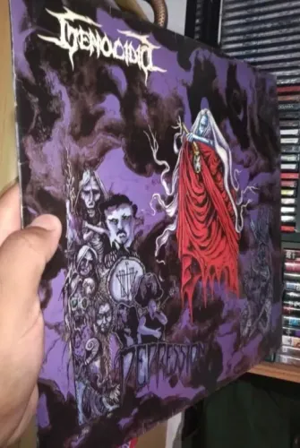 Capa sem o Disco - Banda Genocid