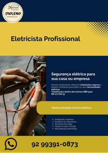 Eletricista residencial, Manaus e Interior