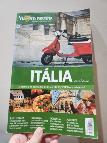 Revista coleção viagem perfeita Itália