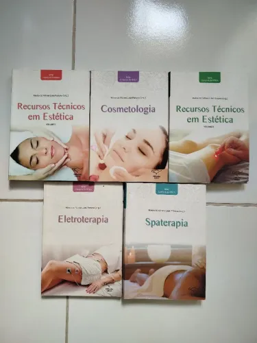 Livros de Recursos Técnicos em Estética - Completo!