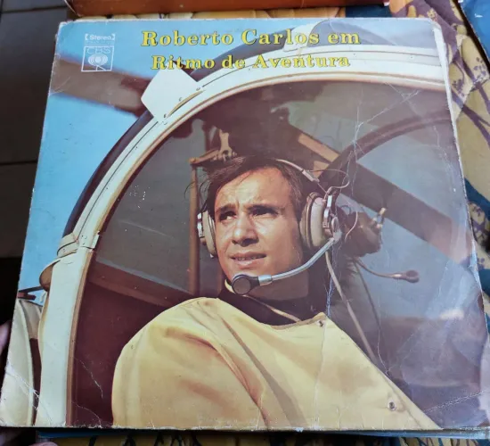 Lp Roberto Carlos Ritmo de Aventura - disco de vinil