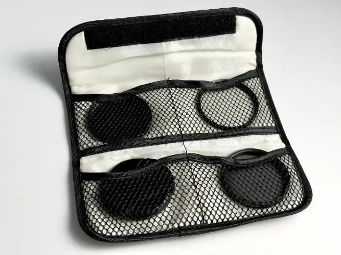 Kit de Filtros e Acessórios Tiffen 58mm Usado em Ótimo Estado