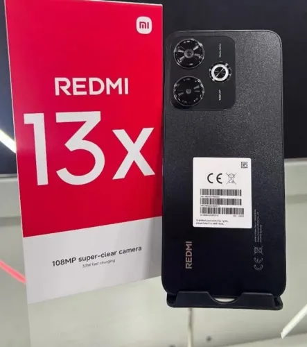 XIAOMI REDMI 13 X 8+256 GIGAS NOVO LACRADO COM GARANTIA 