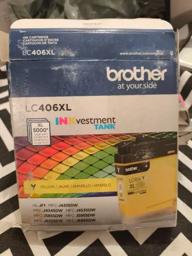 Cartucho de tinta AMARELO Brother LC406XL
