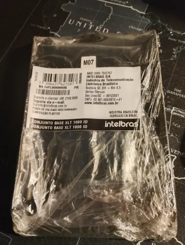 Base e Suporte Traseiro Xlt 1000 Id Intelbras Preto