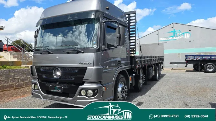 ATEGO 3030 8X2 AUTOMATICO CINZA 2017/2017