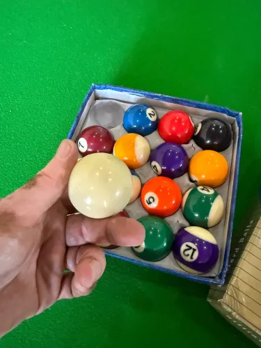 BOLA SINUCA ARAMITH NUMERADA 52mm OFICIAL 