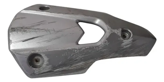 Protetor Escapamento Fz25 Fazer 250 18/22 Orig Ralado 54630