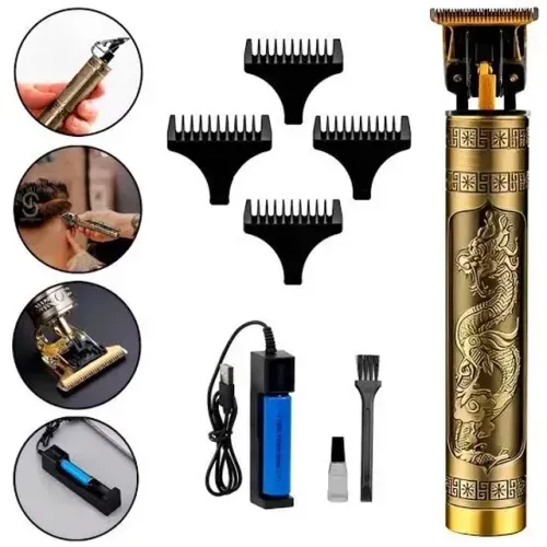 Máquina de Barbear Recarregável Usb maquina de Acabamento Cabelo