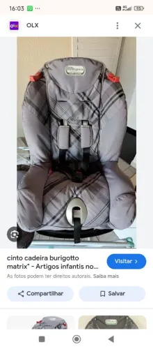 Cadeirinha Auto neo Matrix Burigotto 