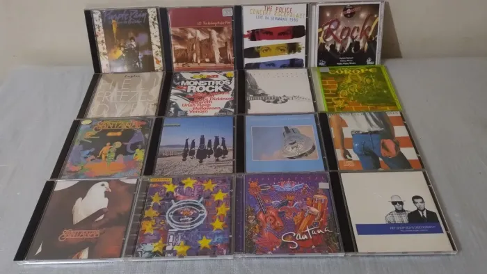 Coleção de CDs de Música