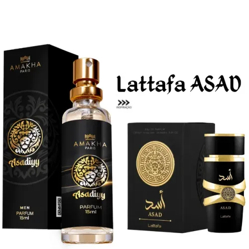 Deo Colônia Masculino Asadiyy Parfum 15ml - Arabe