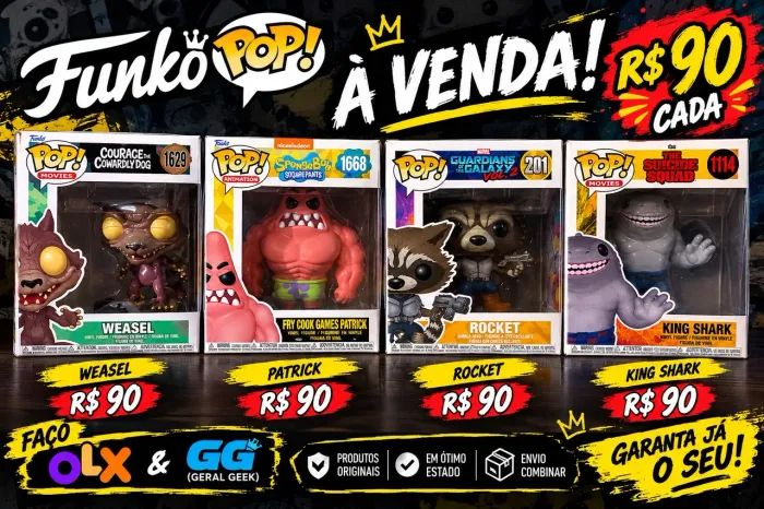 Funkos diversos