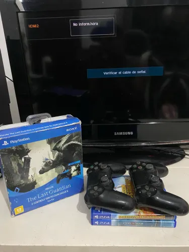 Controle e jogos ps4 