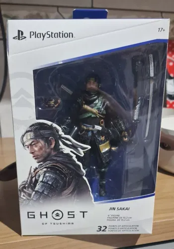 Action figure Jim Sakai oficial Sony Playstation 15 cm ghost of tsushima