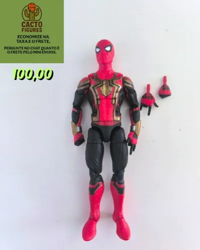 MARVEL LEGENDS HOMEM-ARANHA SEM VOLTA PRA CASA PETER PARKER NO WAY HOME