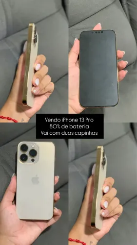 iPhone 13 Pro dourado