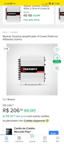 Módulo Taramps 400