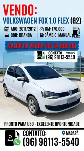 Volkswagen Fox 1.0 MI Total Flex 8V 3P 2011