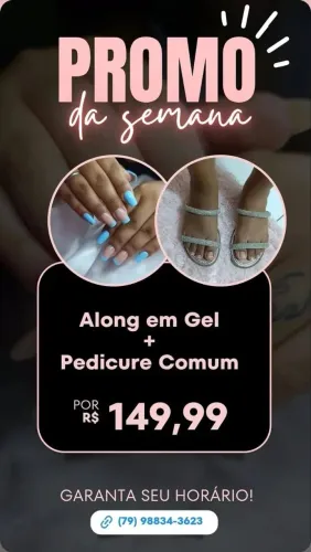 Promoção Nail designer