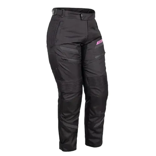 Calça Texx New Strike V3 Feminina Preta/Rosa Impermeável - somos loja, parcelamos