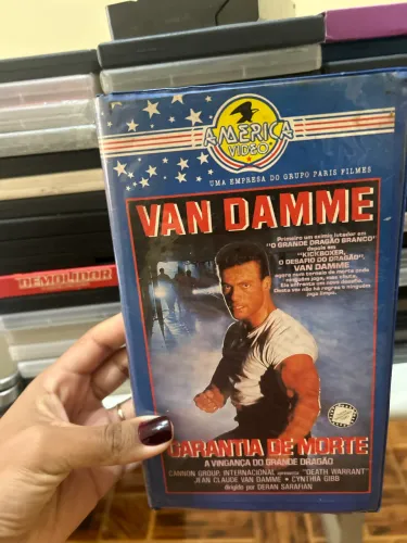 Fita vhs Garantia de Morte Van Damme