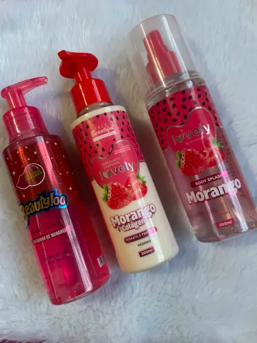 Kit Sabonete Líquido + Hidratante corporal + body Splash