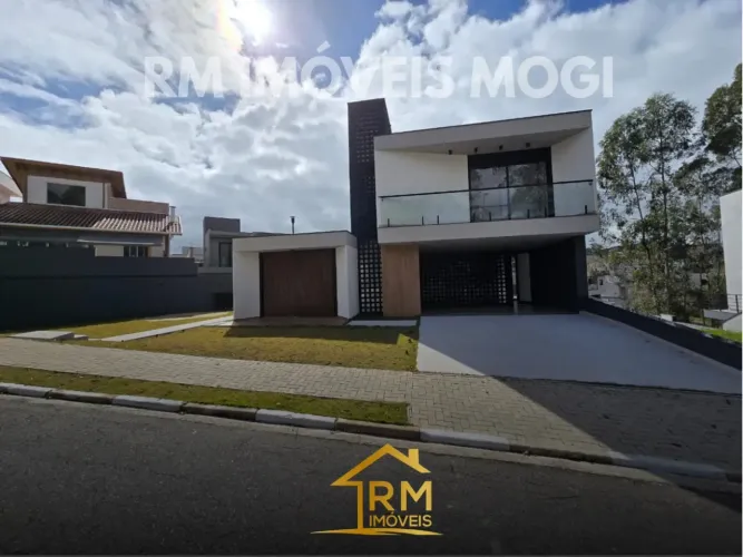 Vende linda casa, Condomínio Mosaico Essense em Mogi das Cruzes SP, 410 m², piscina, 1 su