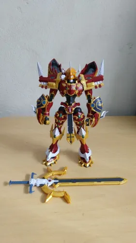 Digimon KaiserGreymon Model Kit Figure-rise Standard Amplified - BANDAI