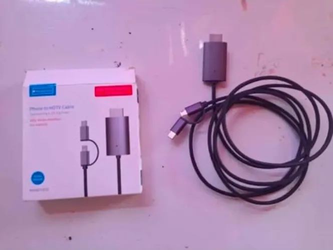 Cabo Espelhamento Celular para TV - Som e Imagem (NOVO)