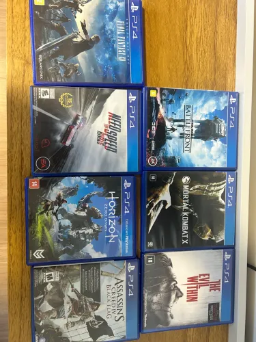 PS4 - Playstation 4 - 7 jogos