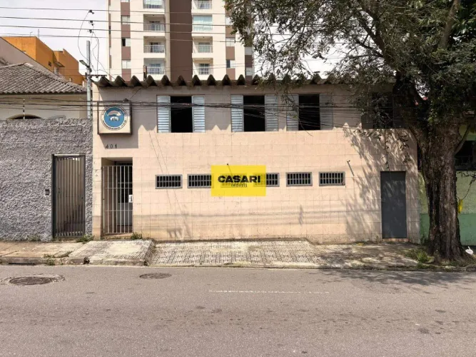 Casa Comercial à venda no Centro São Bernardo do Campo | 337 m² | Terreno de 300 m² | 4 q