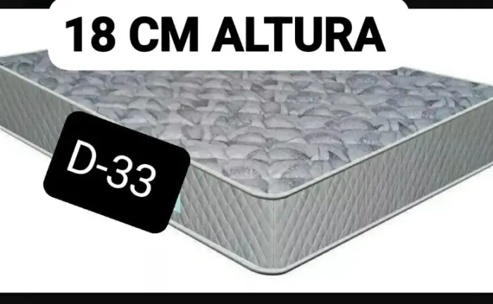 COLCHÃO D-33 CASAL, PREÇO INCRIVEL