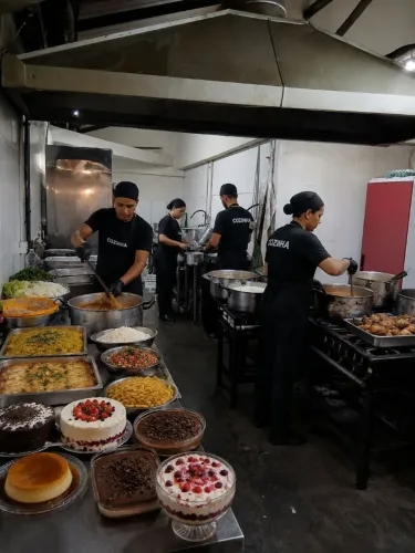 Churrascaria e restaurante  completa