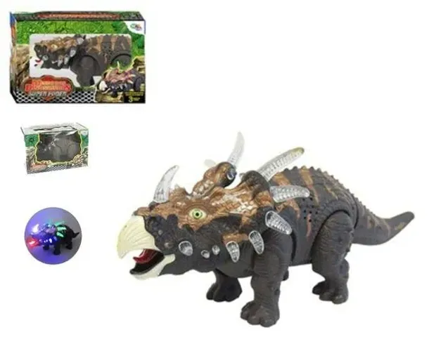 dinossauro estiracossauro com movimento som e luz