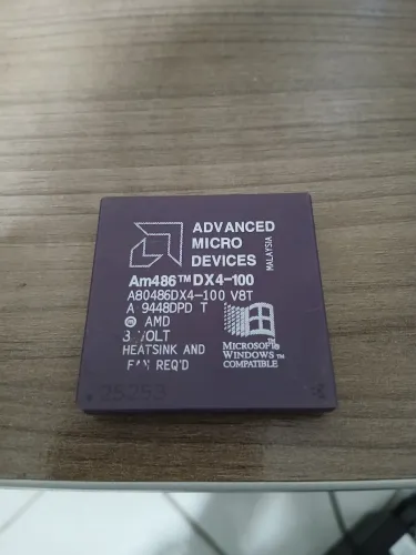AMD Am486 DX4-100 100MHz V8T PGA168 Socket 3 Vintage Retro PC